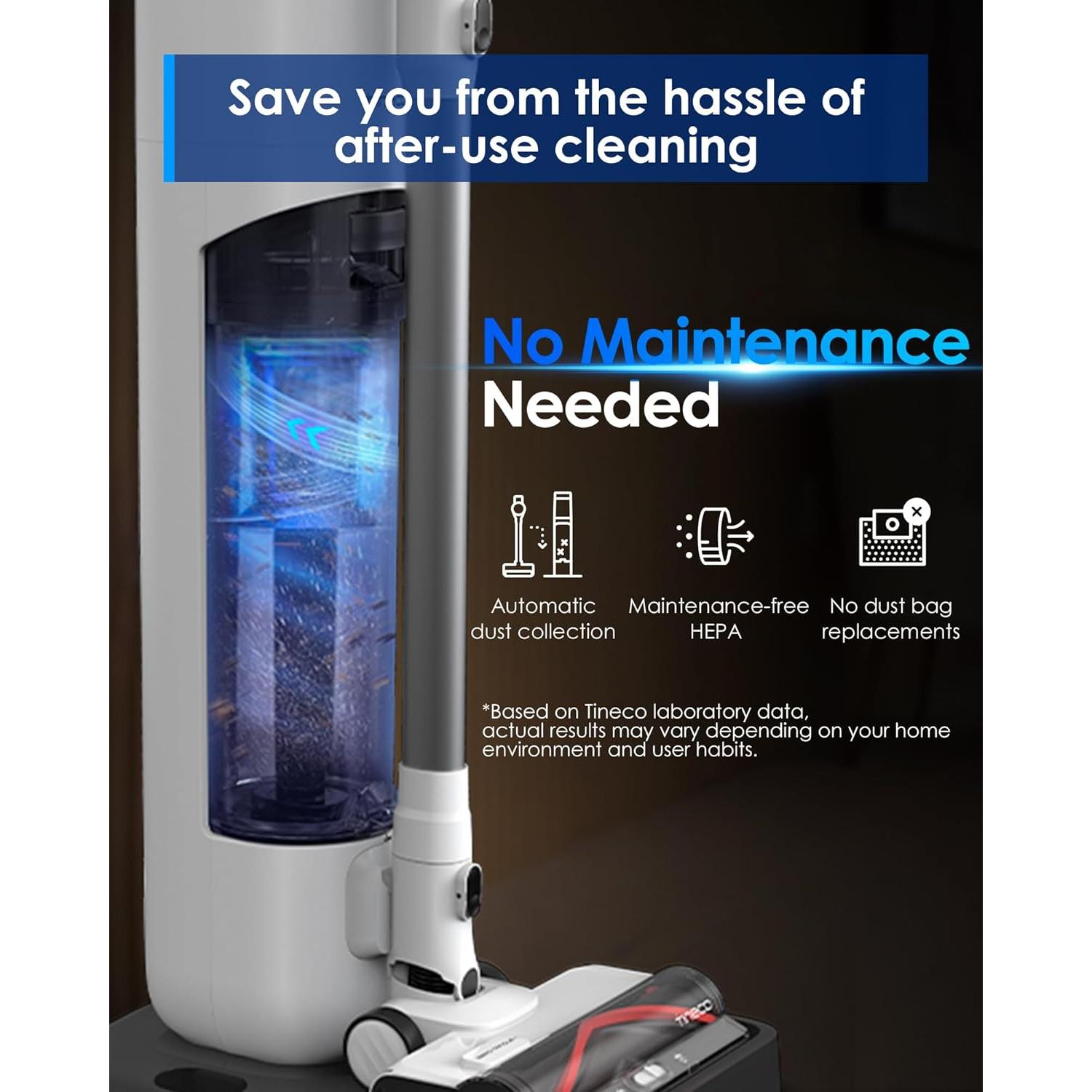 Aspiradora Inalámbrica Tineco Pure ONE Station 5 175W 2.5L