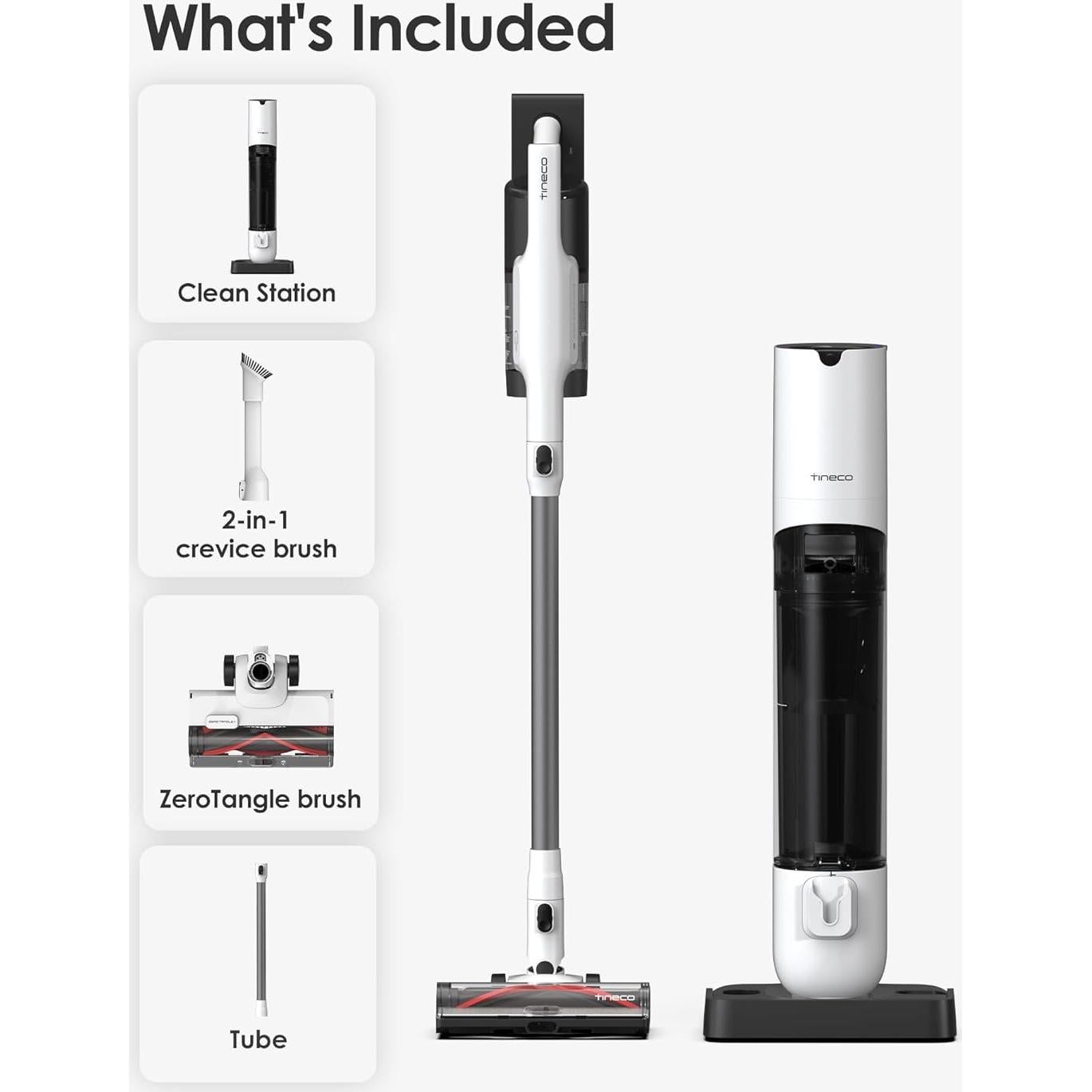 Aspiradora Inalámbrica Tineco Pure ONE Station 5 175W 2.5L