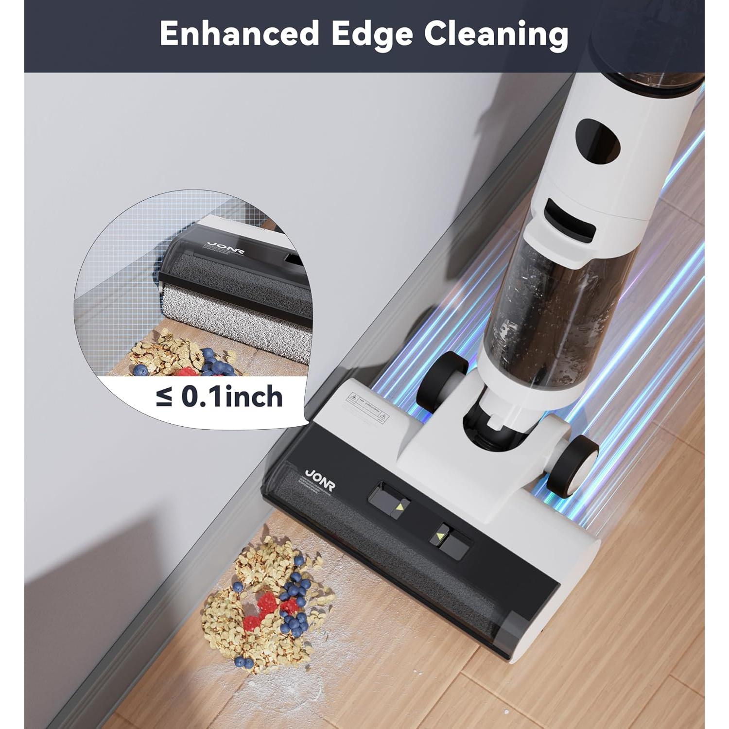 Aspiradora Húmeda y Seca JONR ED12 Inalámbrica 200W 850ml