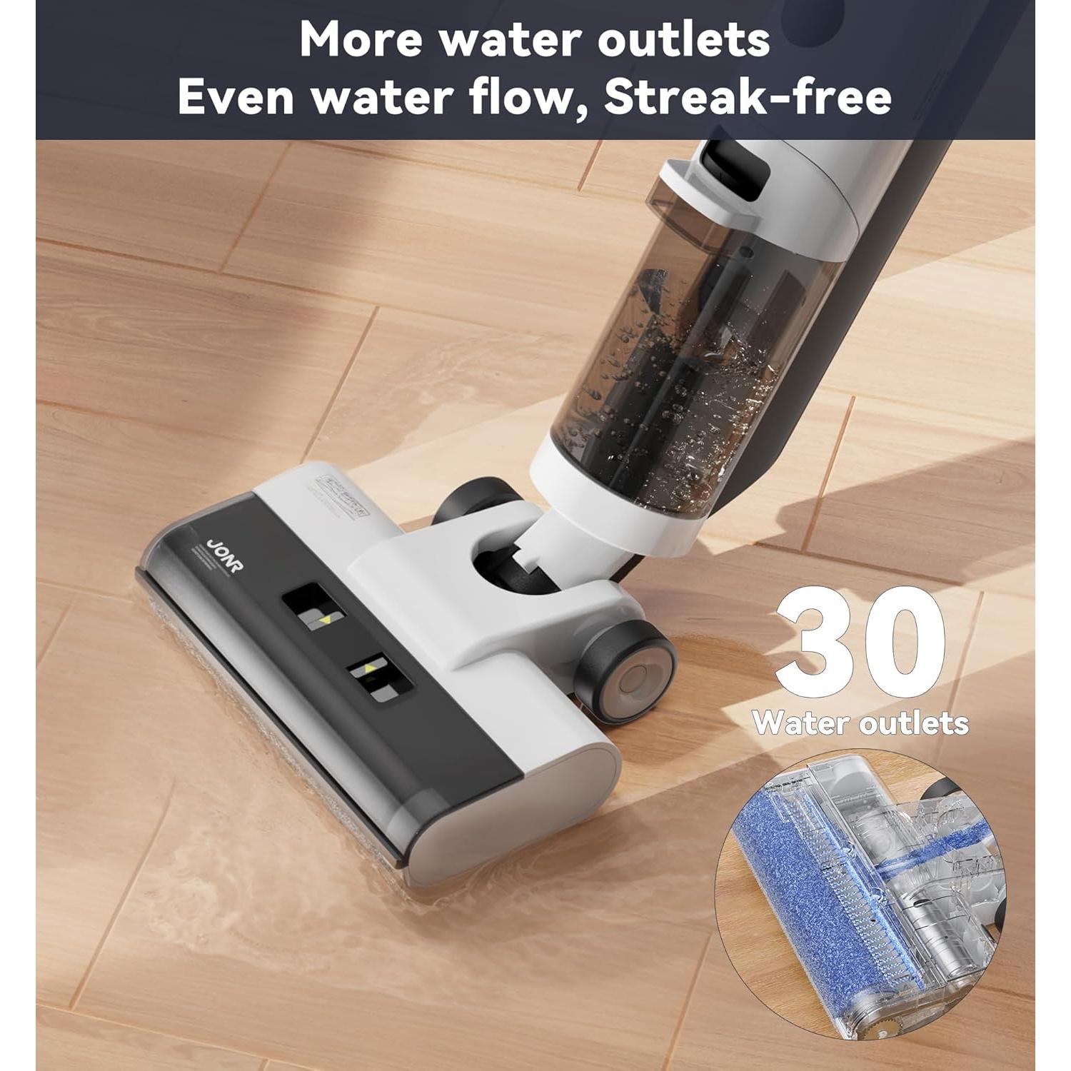 Aspiradora Húmeda y Seca JONR ED12 Inalámbrica 200W 850ml