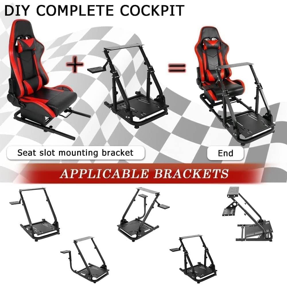 Soporte de Asiento de Carreras Supllueer Cockpit 11.4" Altura