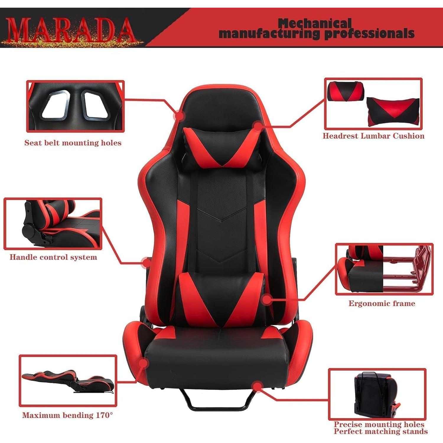 Soporte de Asiento de Carreras Supllueer Cockpit 11.4" Altura