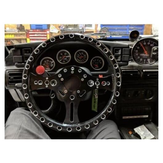 Volante de Rendimiento Genérico 34.29 cm Negro Universal