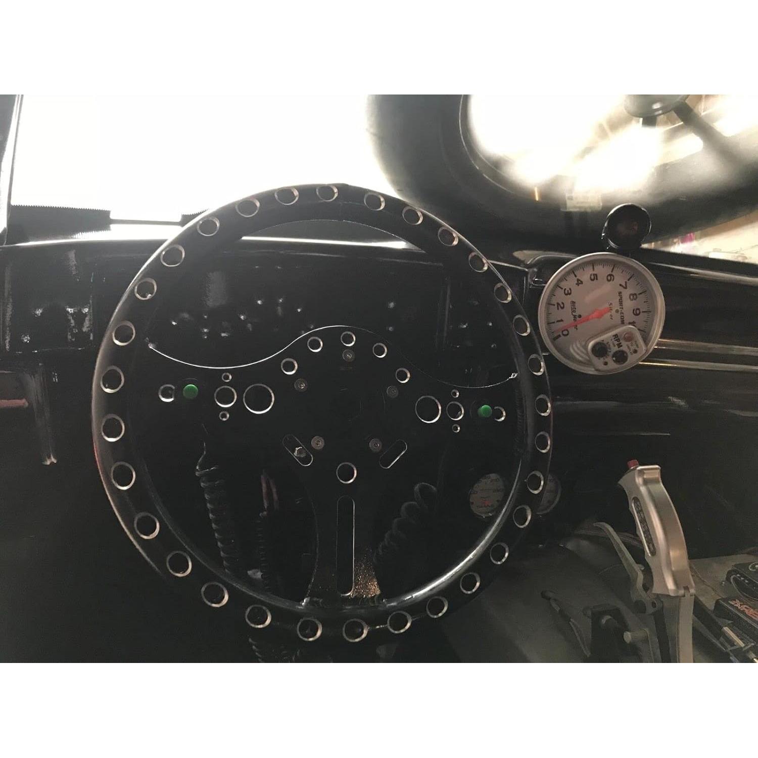 Volante de Rendimiento Genérico 34.29 cm Negro Universal