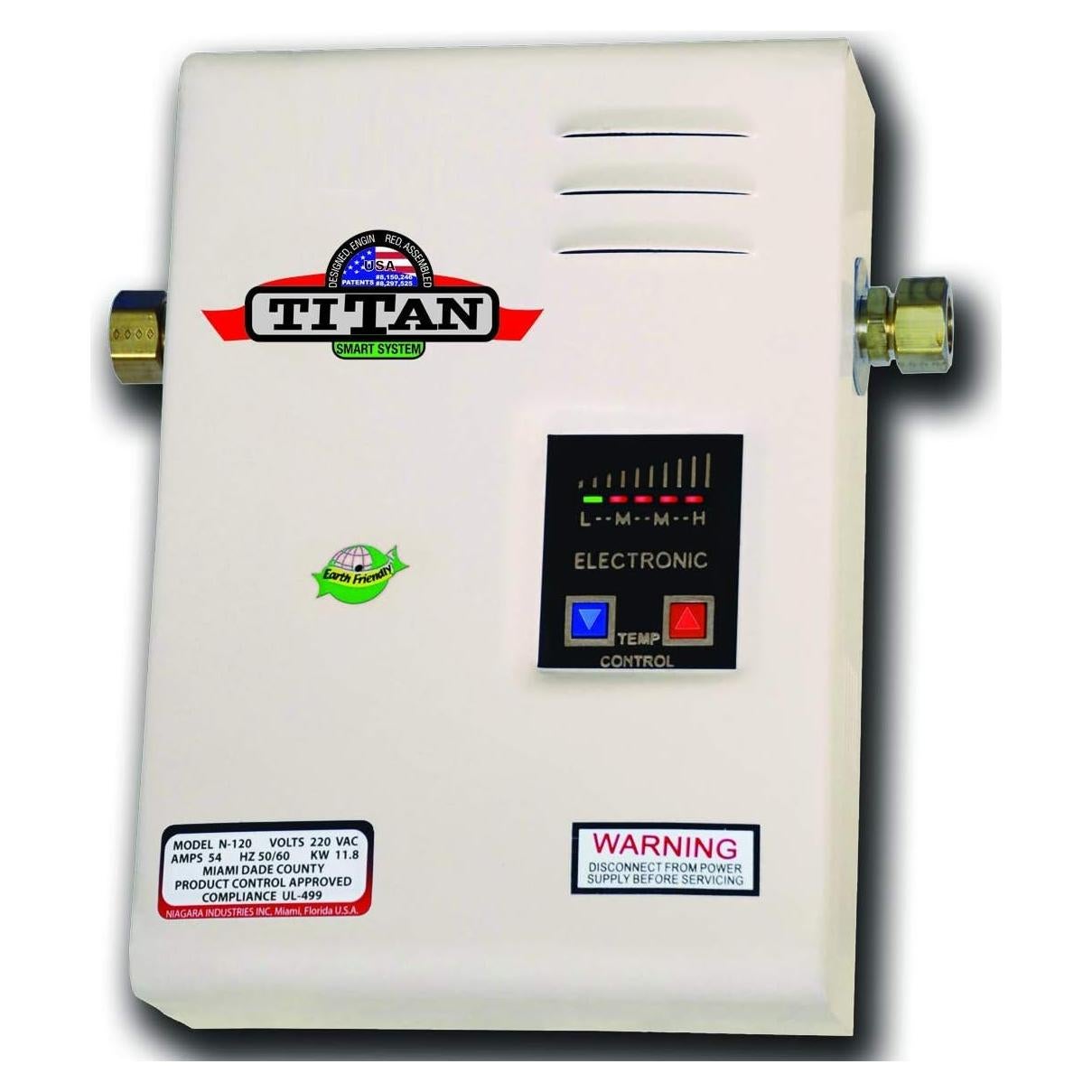 Calentador de Agua Sin Tanque Titan N-120 220V 54A