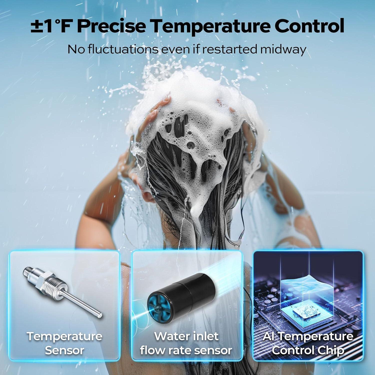 Calentador de Agua Eléctrico Sin Tanque Orbek 14kW 240V