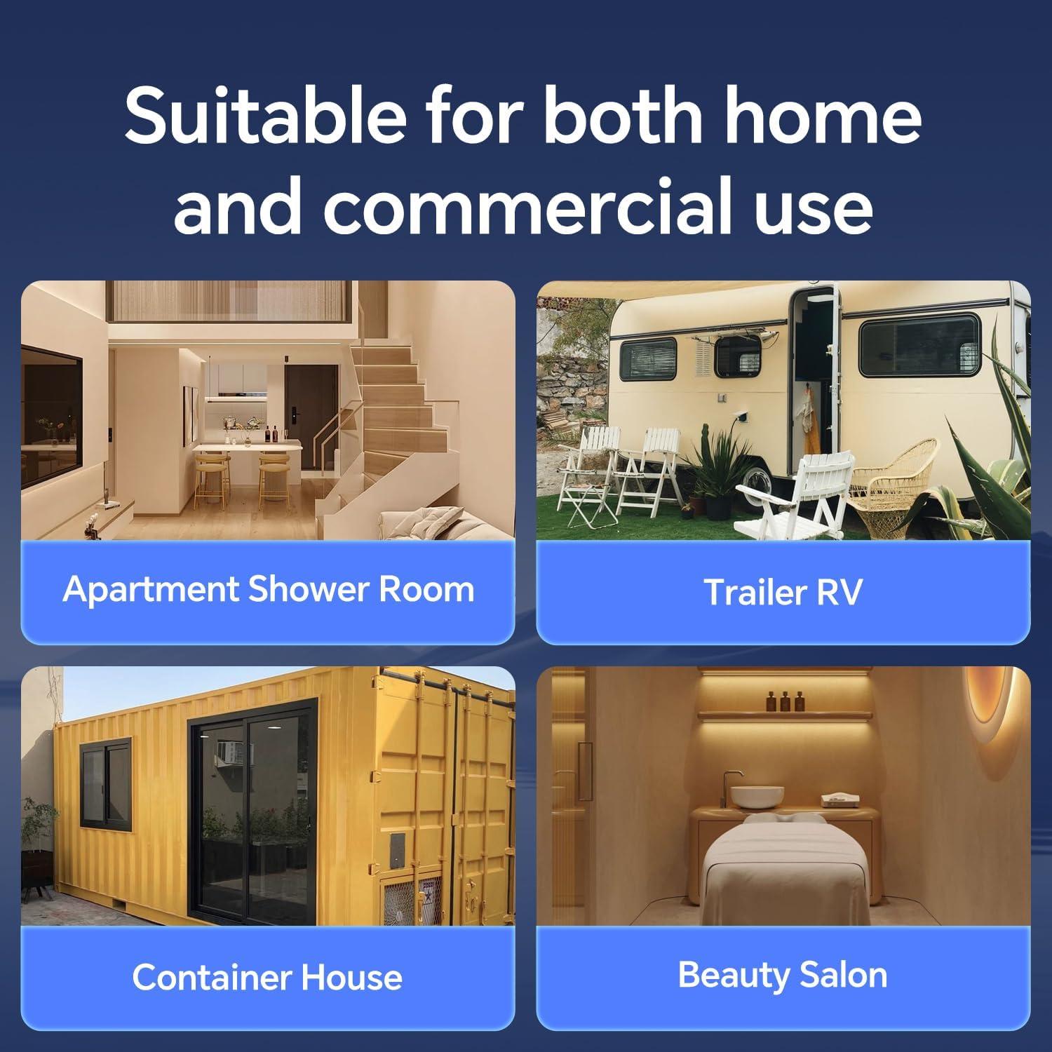 Calentador de Agua Eléctrico Ranein RE13K 13kW Instantáneo