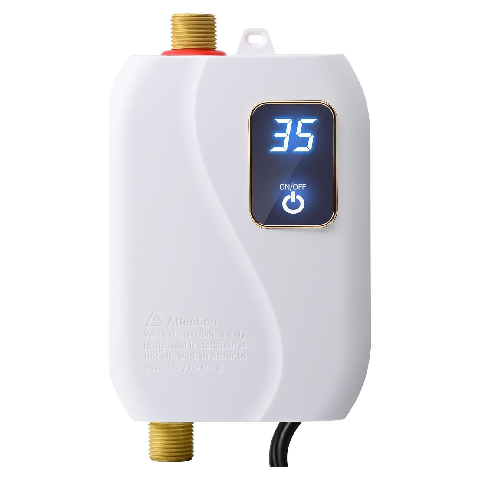 Calentador de Agua Instantáneo Eléctrico Genérico 3000W 110V