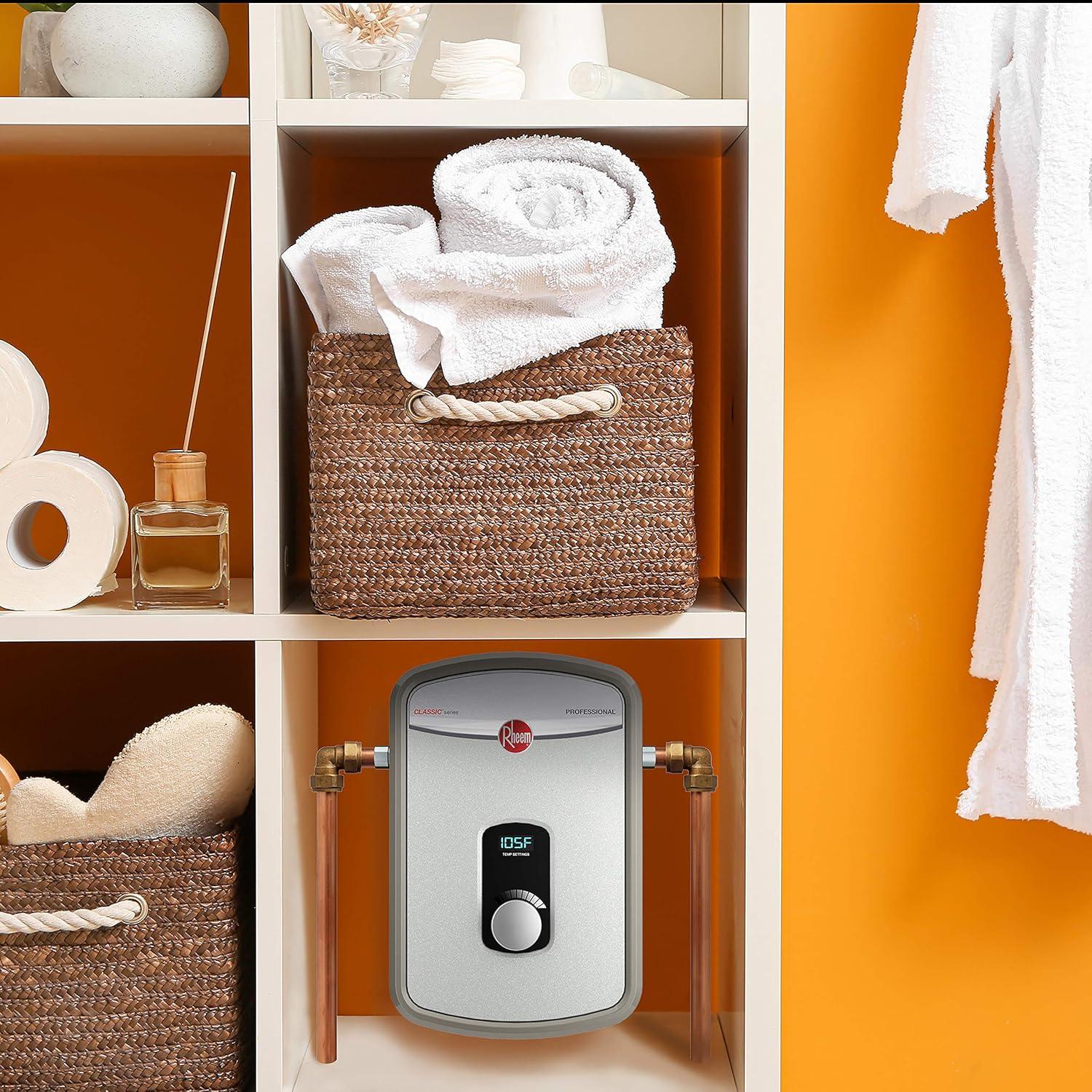 Calentador de Agua Eléctrico Sin Tanque Rheem 8kW 240V