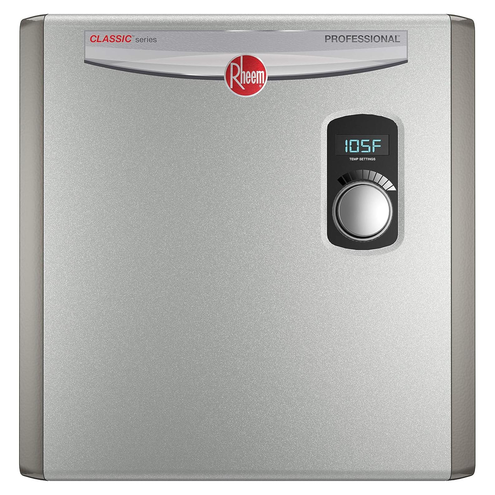 Calentador de Agua Eléctrico Sin Tanque Rheem RTEX-24 24kW 240V