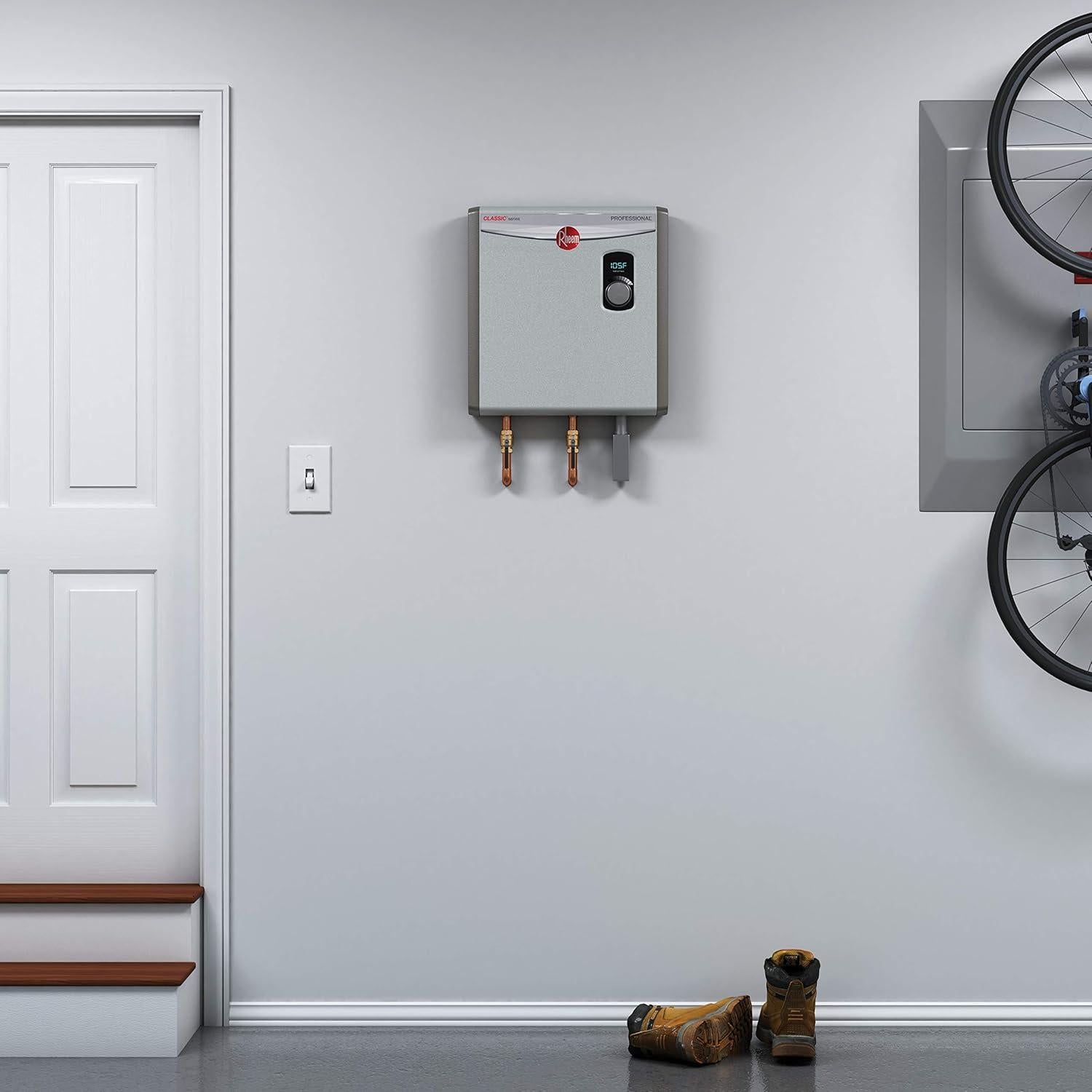 Calentador de Agua Eléctrico Sin Tanque Rheem RTEX-24 24kW 240V