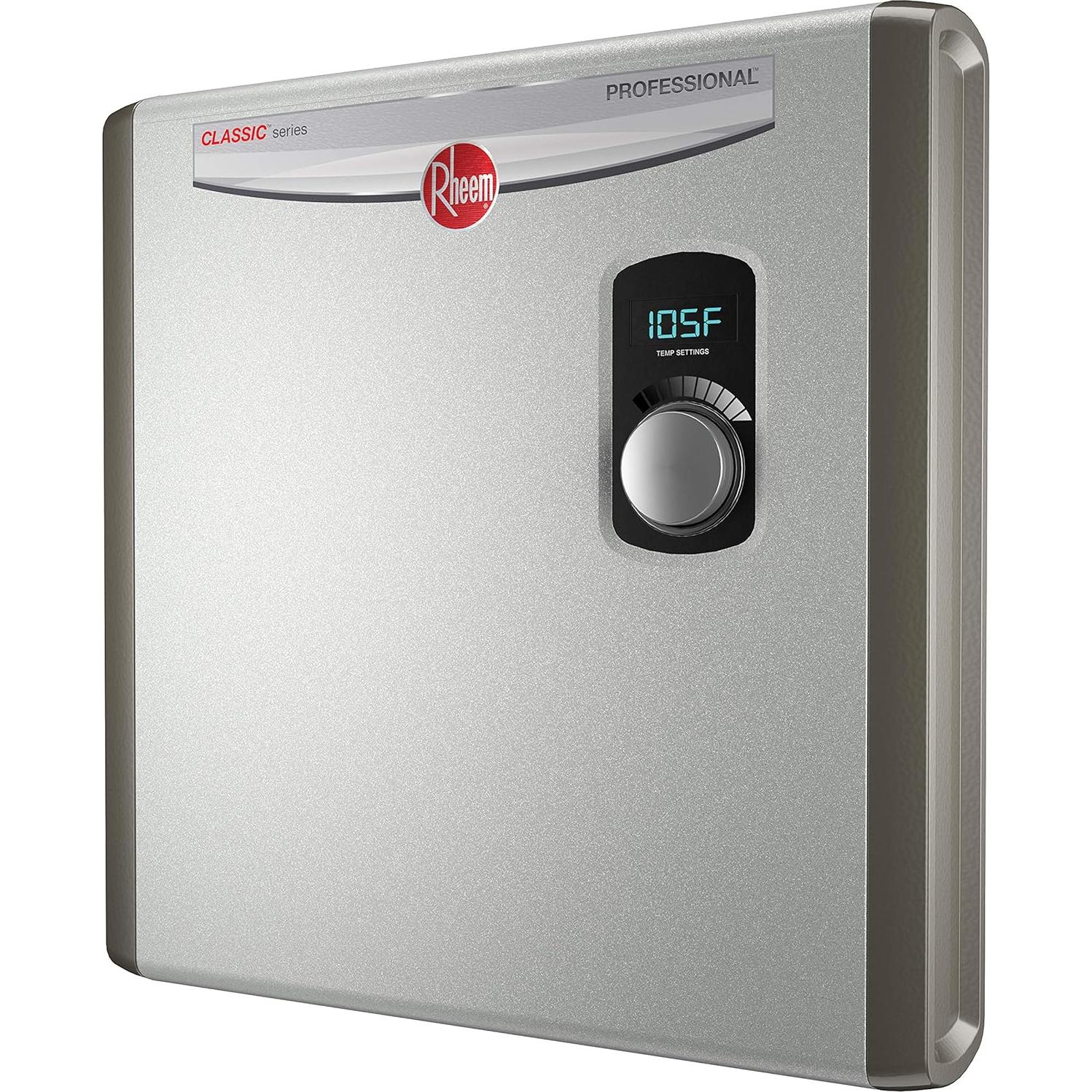 Calentador de Agua Eléctrico Sin Tanque Rheem RTEX-24 24kW 240V