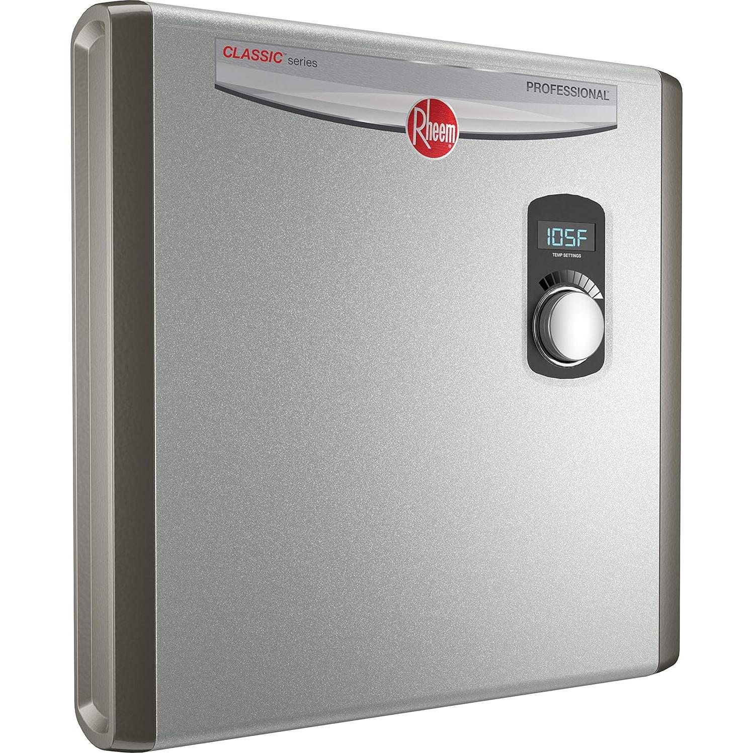 Calentador de Agua Eléctrico Sin Tanque Rheem RTEX-24 24kW 240V