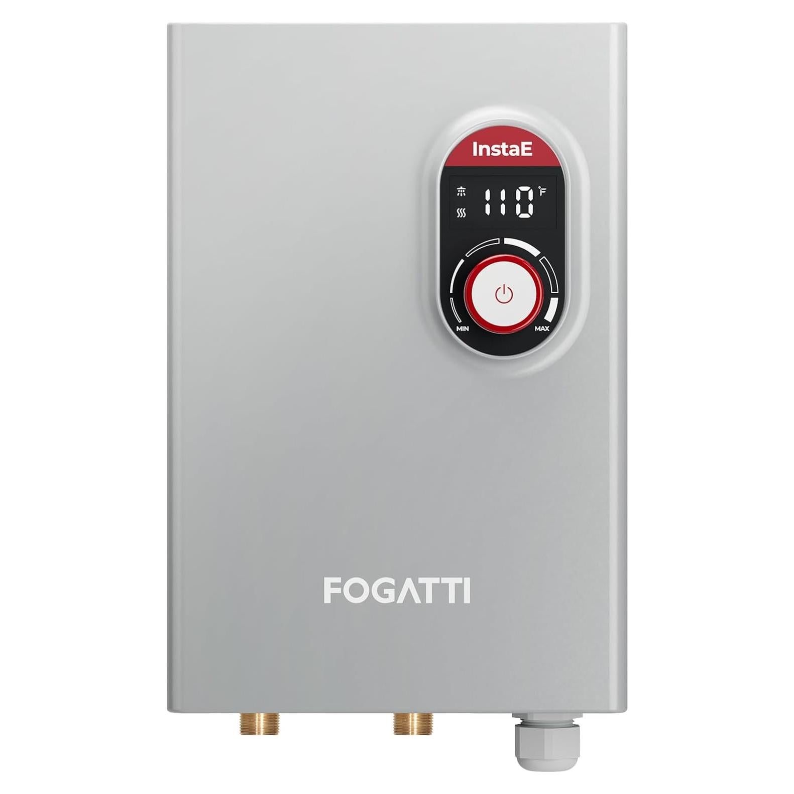 Calentador de Agua Eléctrico FOGATTI 14kW Sin Tanque 12.5 LPM