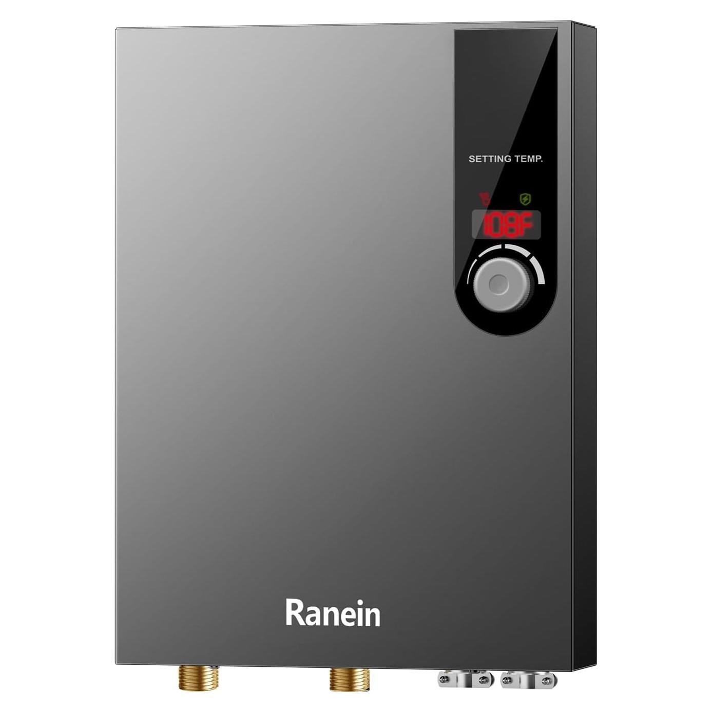 Calentador de Agua Eléctrico Sin Tanque Ranein RE8K 8 kW 240V