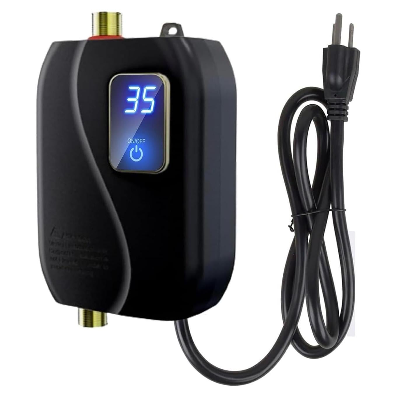 Calentador de Agua Eléctrico KZU 3000W Instantáneo Bajo Fregadero