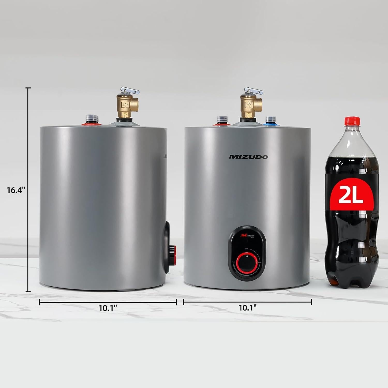 Calentador de Agua Eléctrico MIZUDO 5.68L 120V Compacto