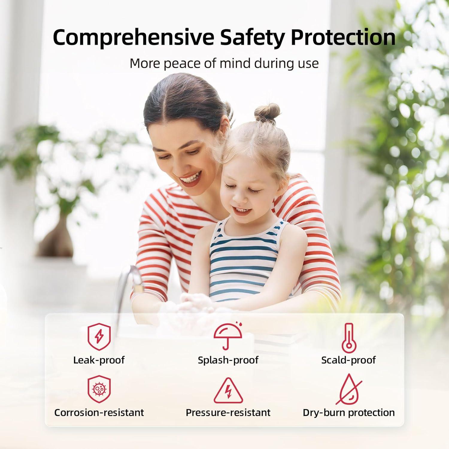 Calentador de Agua Eléctrico MIZUDO 5.68L 120V Compacto