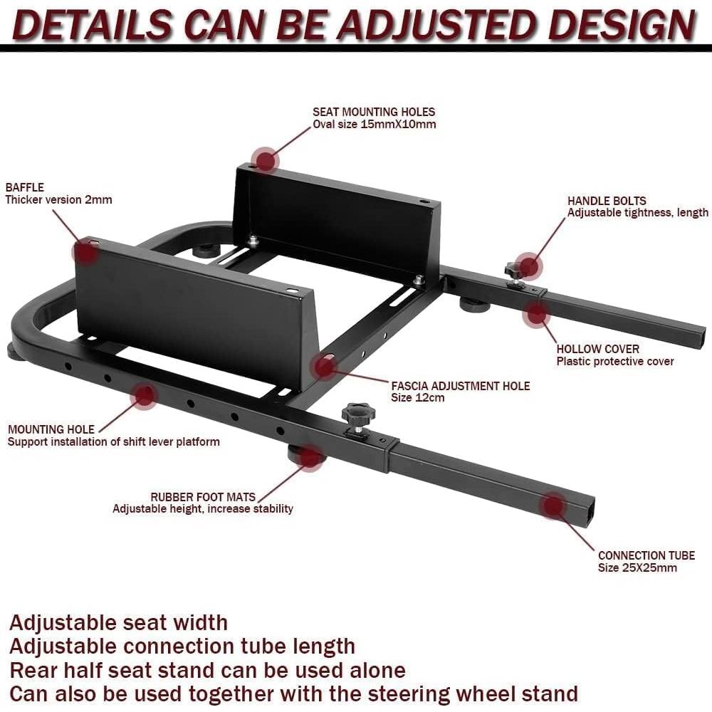 Soporte de Silla de Carrera Supllueer Mejorado-11 Ajustable