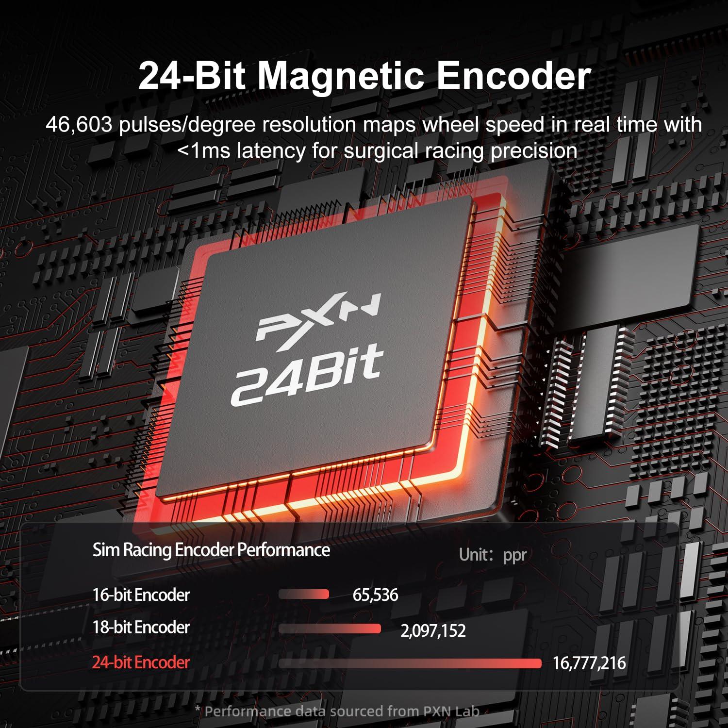 Base de Volante PXN VD10 - 10Nm Fuerza Directa para PC