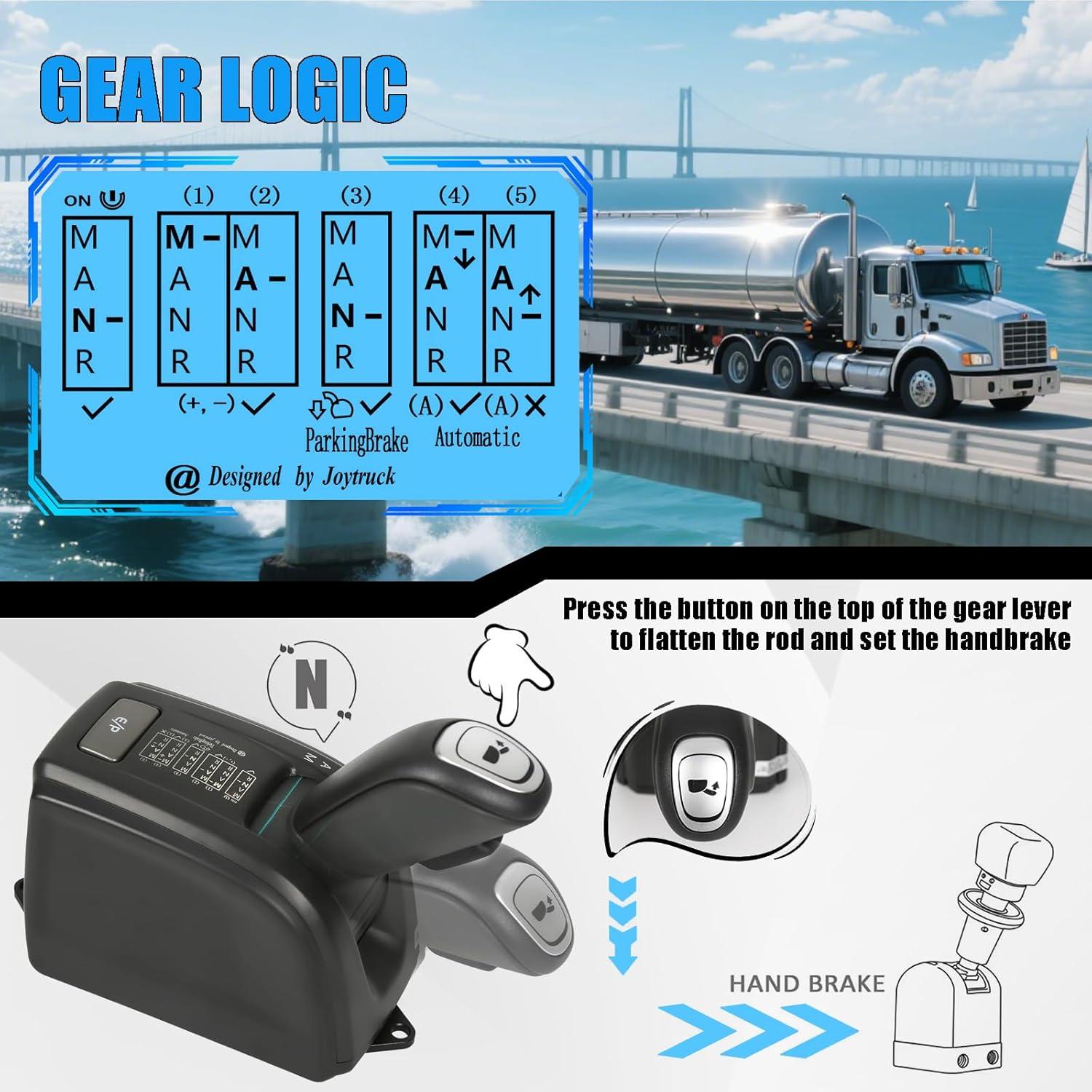 Control de palanca de cambios RYLNOK AT Ultro 3 en 1 USB