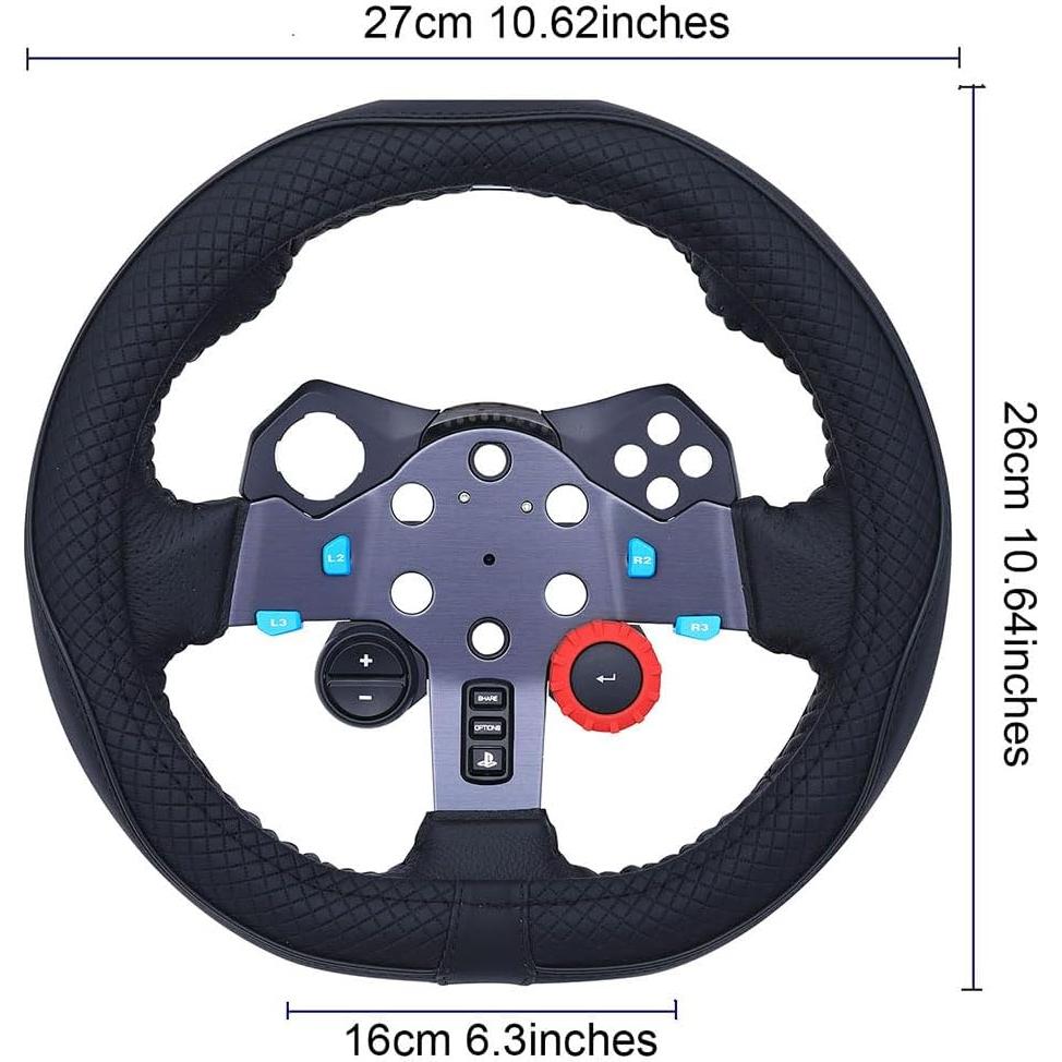 Cubierta de Volante D DuoDuoBling 27cm para Juegos de Carreras