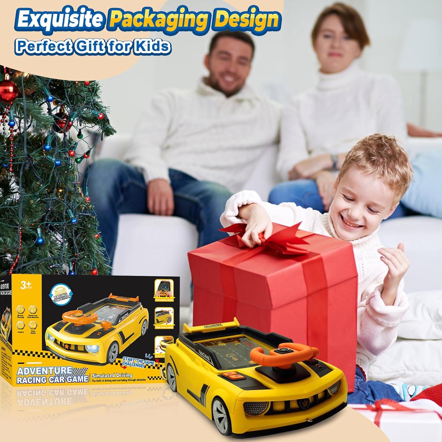 Juguete Volante de Coche DY-GO Interactivo con Música y Luces