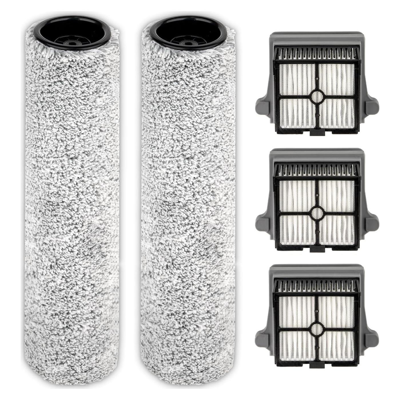 Rodillos de Cepillo y Filtros HEPA LemonRunRun para Tineco S7 Pro