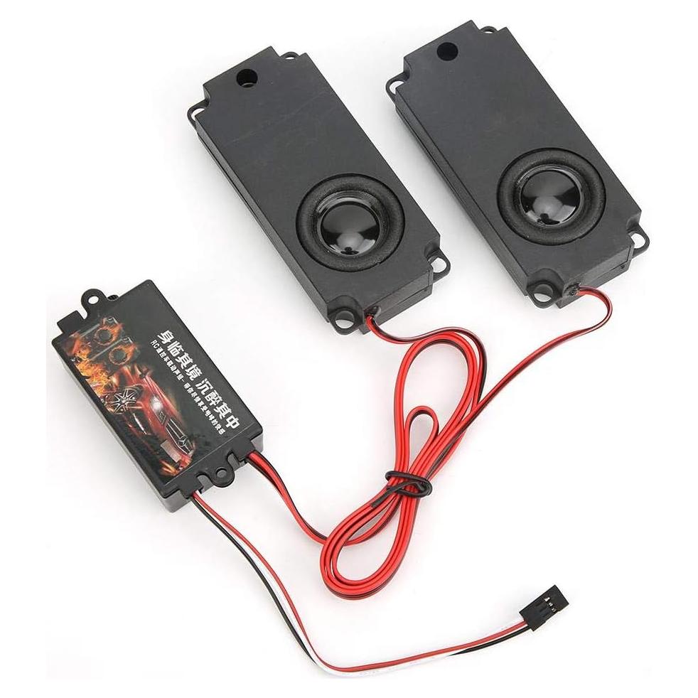 Simulador de Sonido de Motor RC Linxiaojix 1/10 Volumen Ajustable