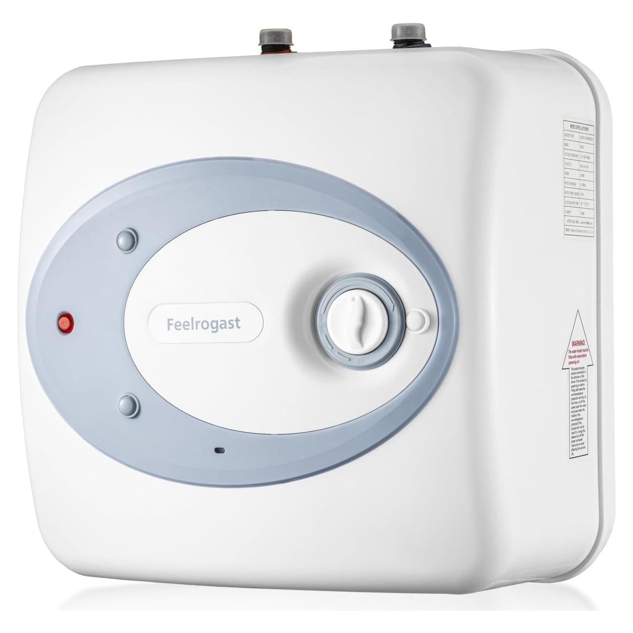 Calentador de Agua Eléctrico Feelrogast 30L 1500W Azul