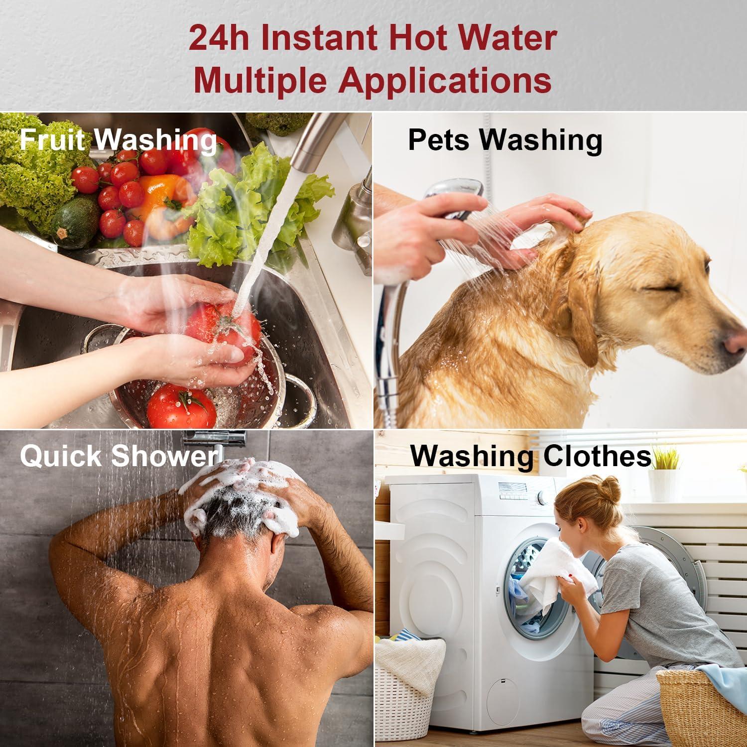 Calentador de Agua Instantáneo Eléctrico ObigaVc 8kW 240V