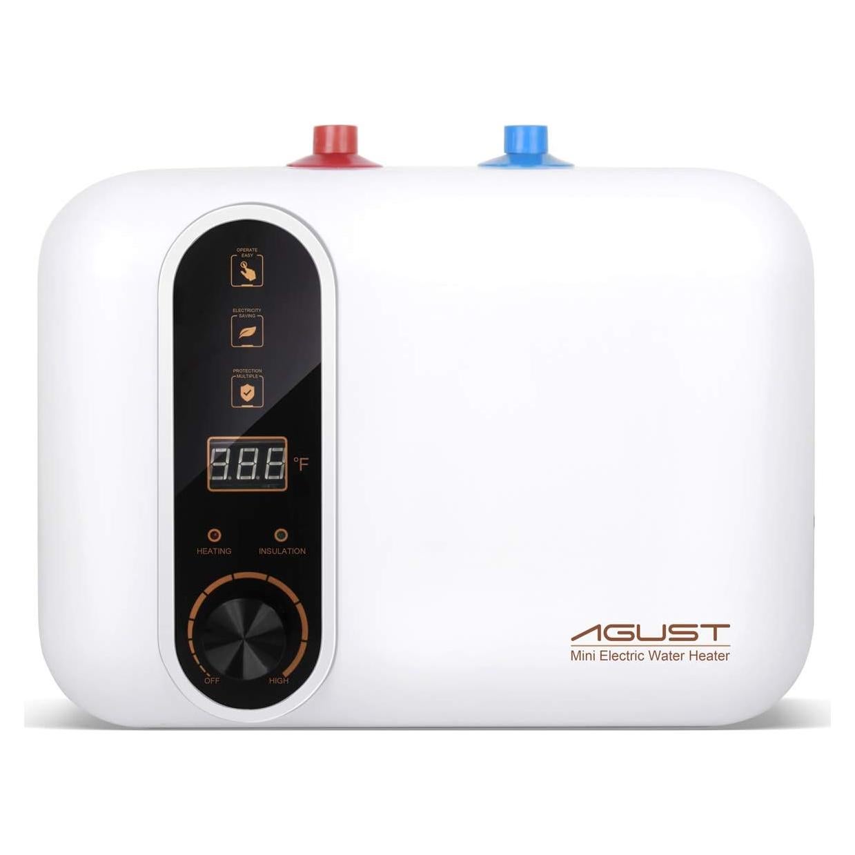 Calentador de Agua Eléctrico Instantáneo Agust 3.0 Galones 1.5KW