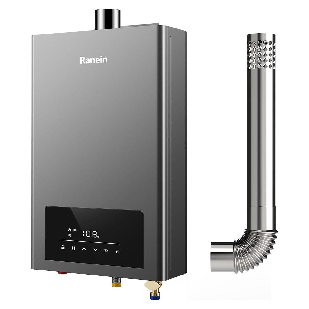 Calentador de Agua Sin Tanque Ranein 3.6 GPM 80,000 BTU Propano