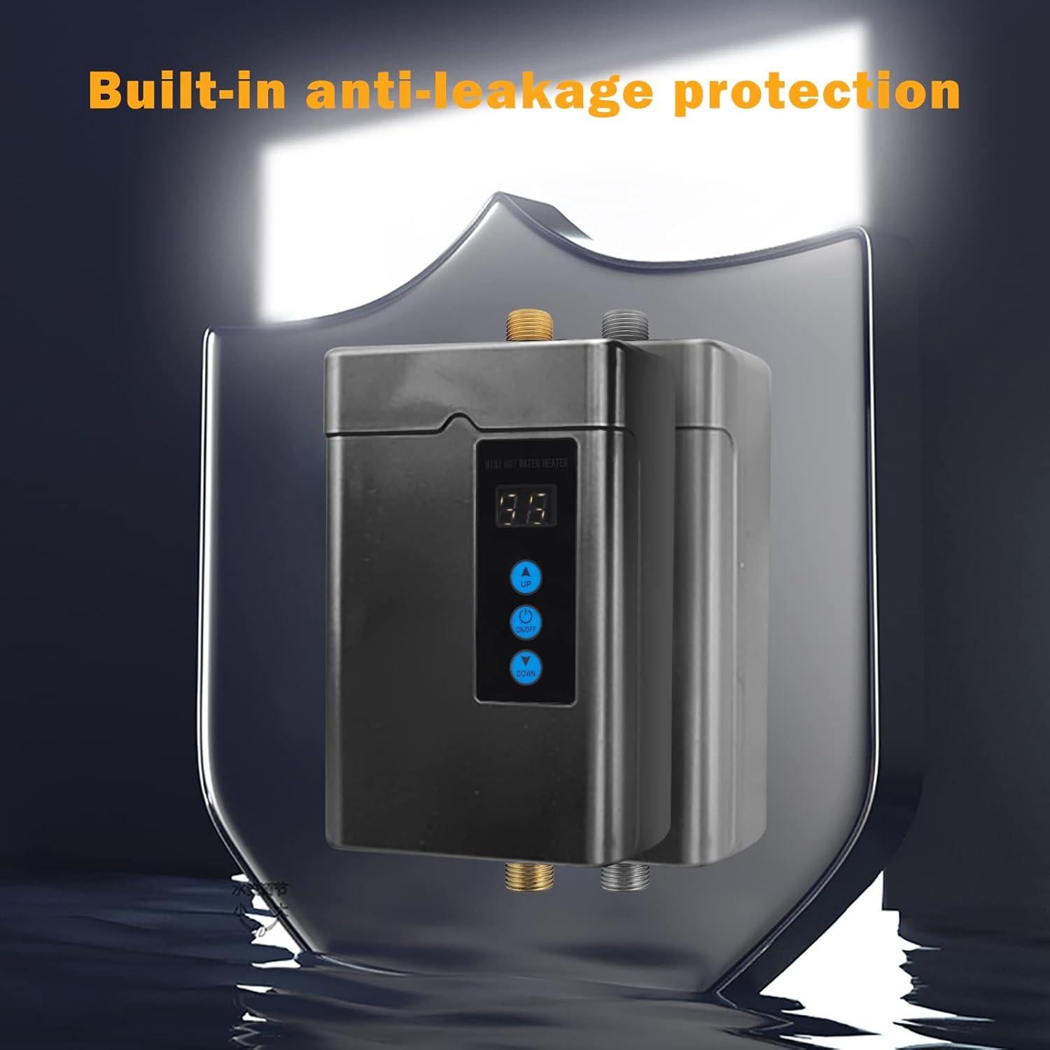 Calentador de Agua Eléctrico Sin Tanque Meefuns 3000W 110V