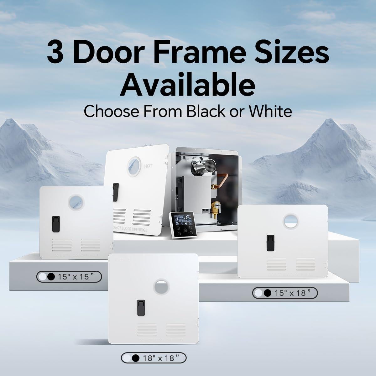 Calentador de Agua Sin Tanque Ranein 65,000 BTU 12V