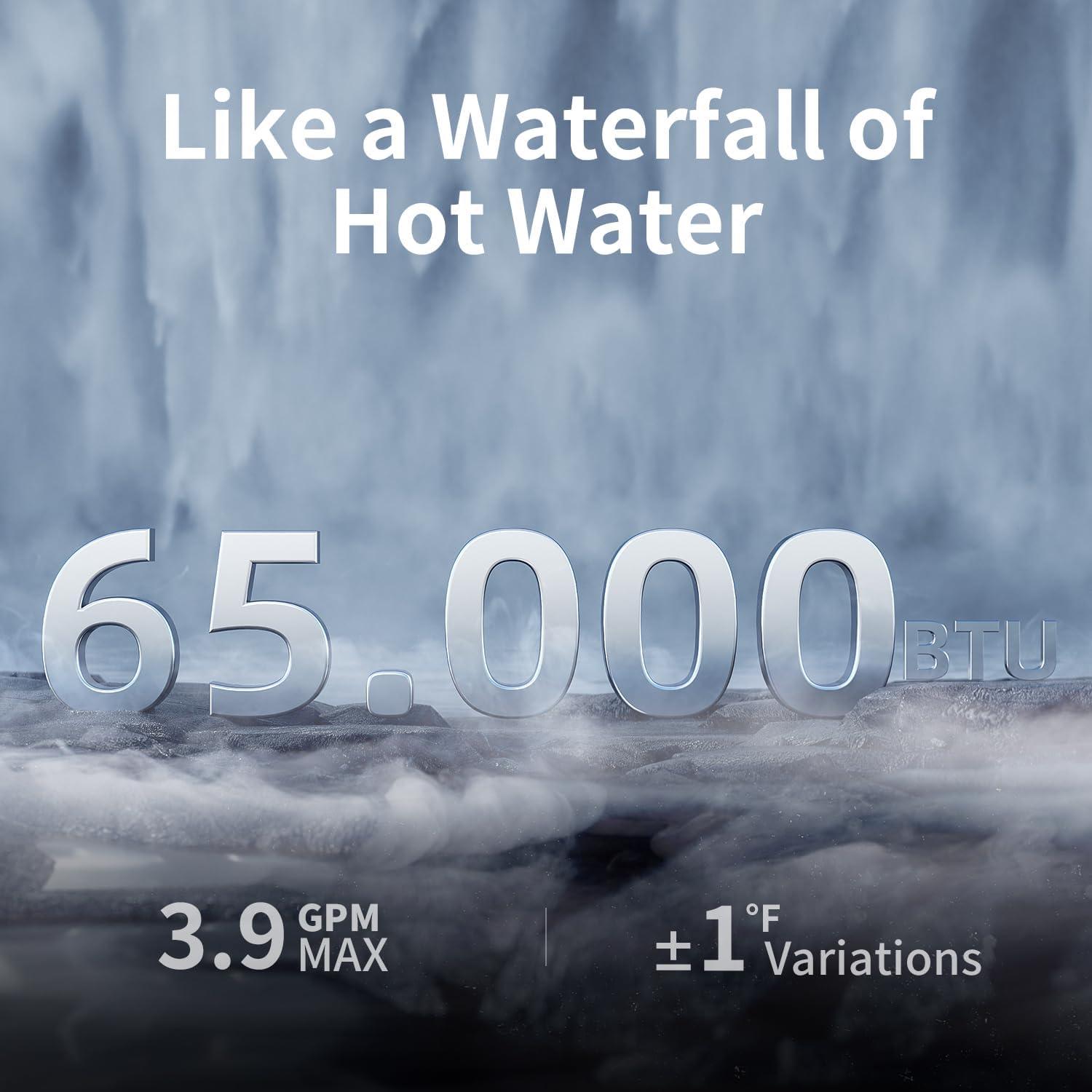 Calentador de Agua Sin Tanque Ranein 65,000 BTU 12V