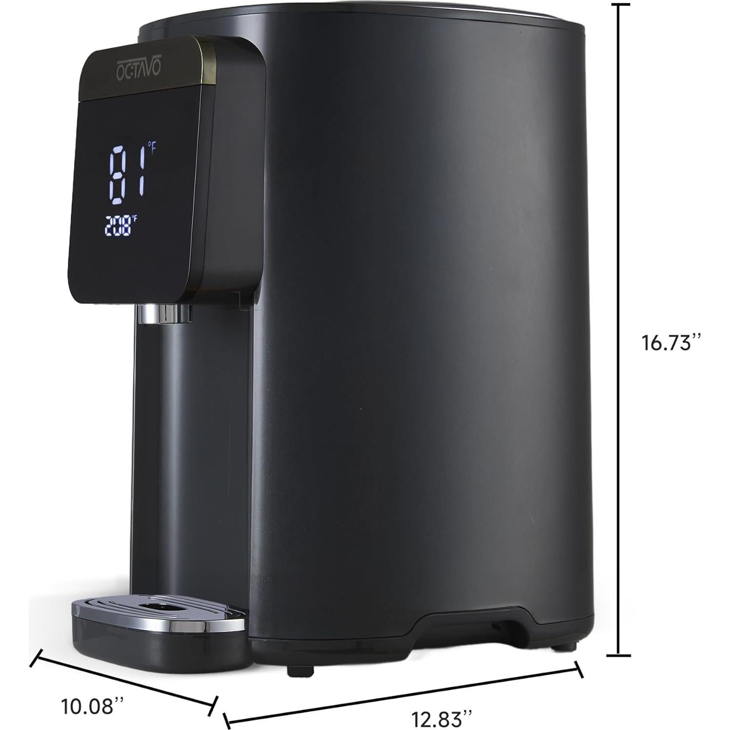 Hervidor de Agua Eléctrico OCTAVO 5L Acero Inoxidable 700W