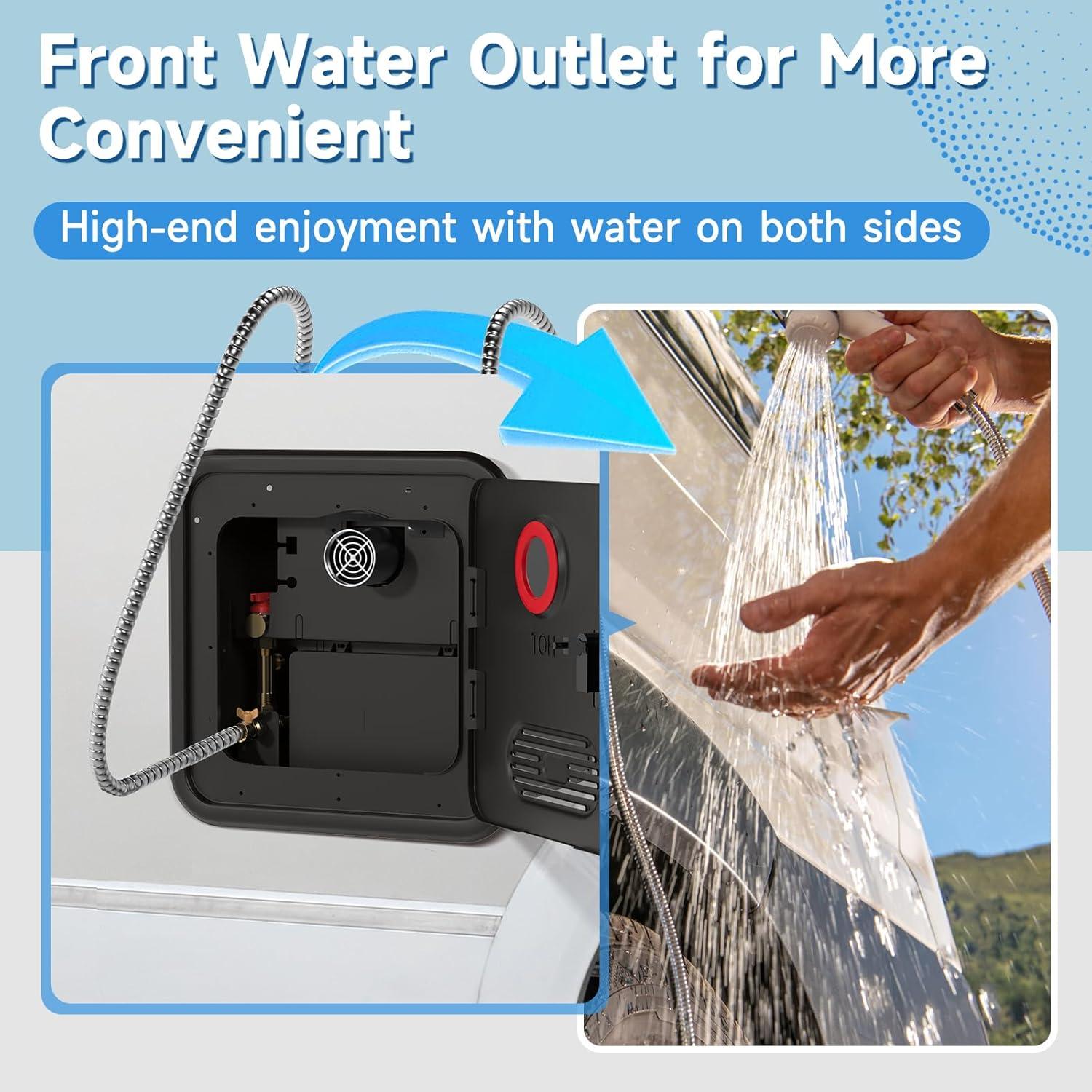 Calentador de Agua Instantáneo OEVANT 55,000 BTU Gas Propano