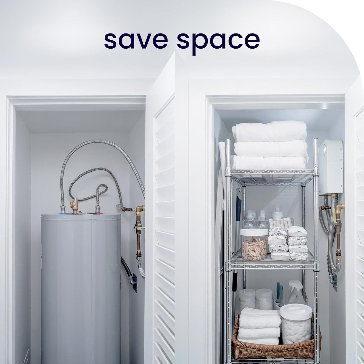 Calentador de Agua Eléctrico Óptimo 12 kW Sin Tanque 208V