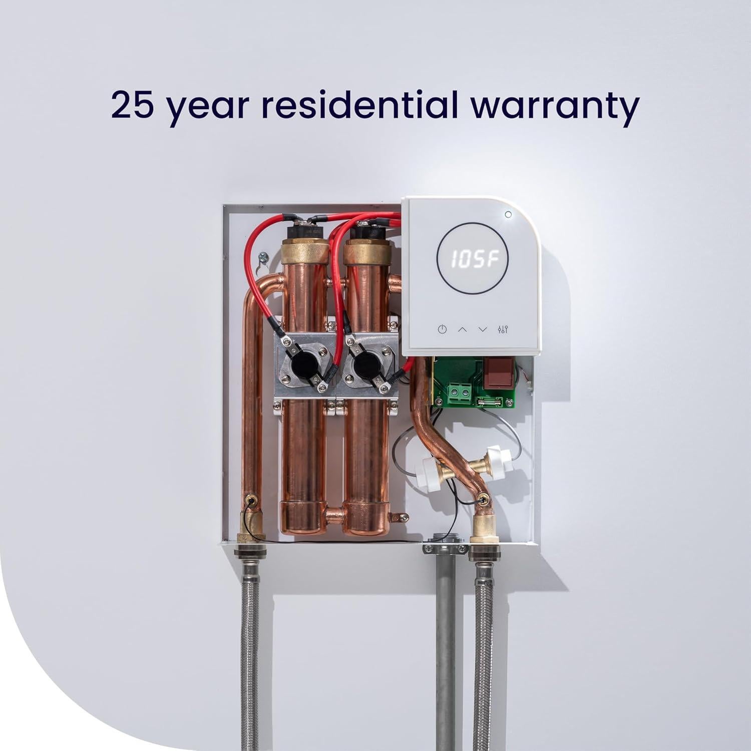 Calentador de Agua Eléctrico Óptimo 12 kW Sin Tanque 208V