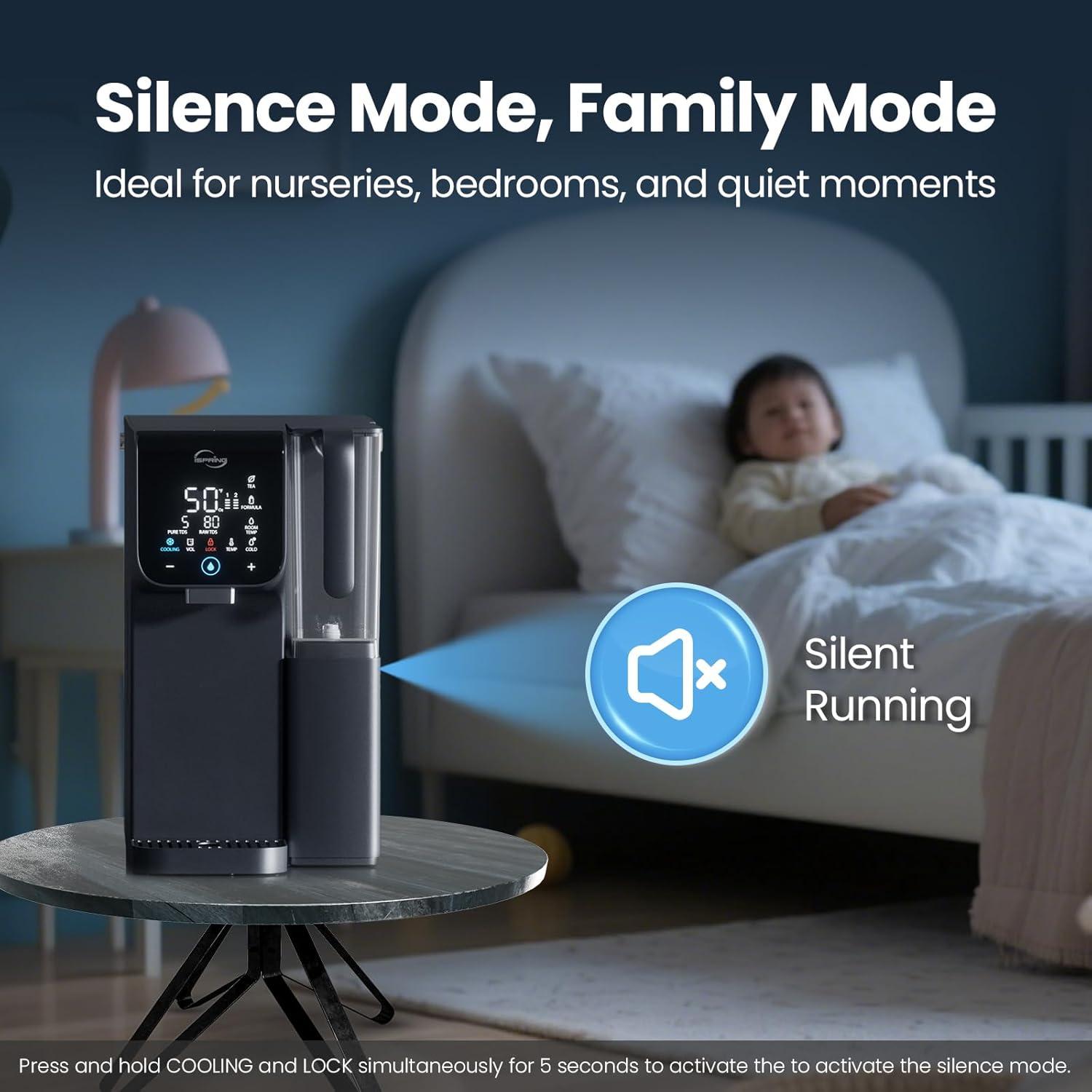 Sistema de Ósmosis Inversa iSpring RCD100HCG Caliente y Frío