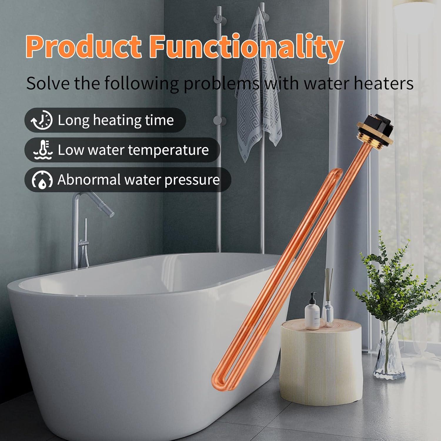 Elemento Calentador de Agua Dgqtrx HE 90240 240V 9000W