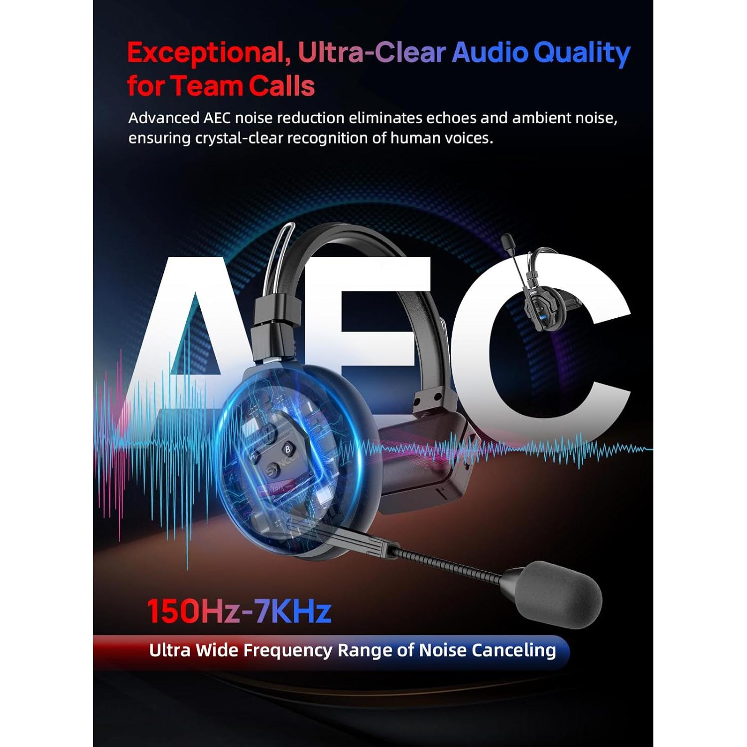 Auriculares Inalámbricos SYNCO XTALK X2 para Comunicación 2 Personas