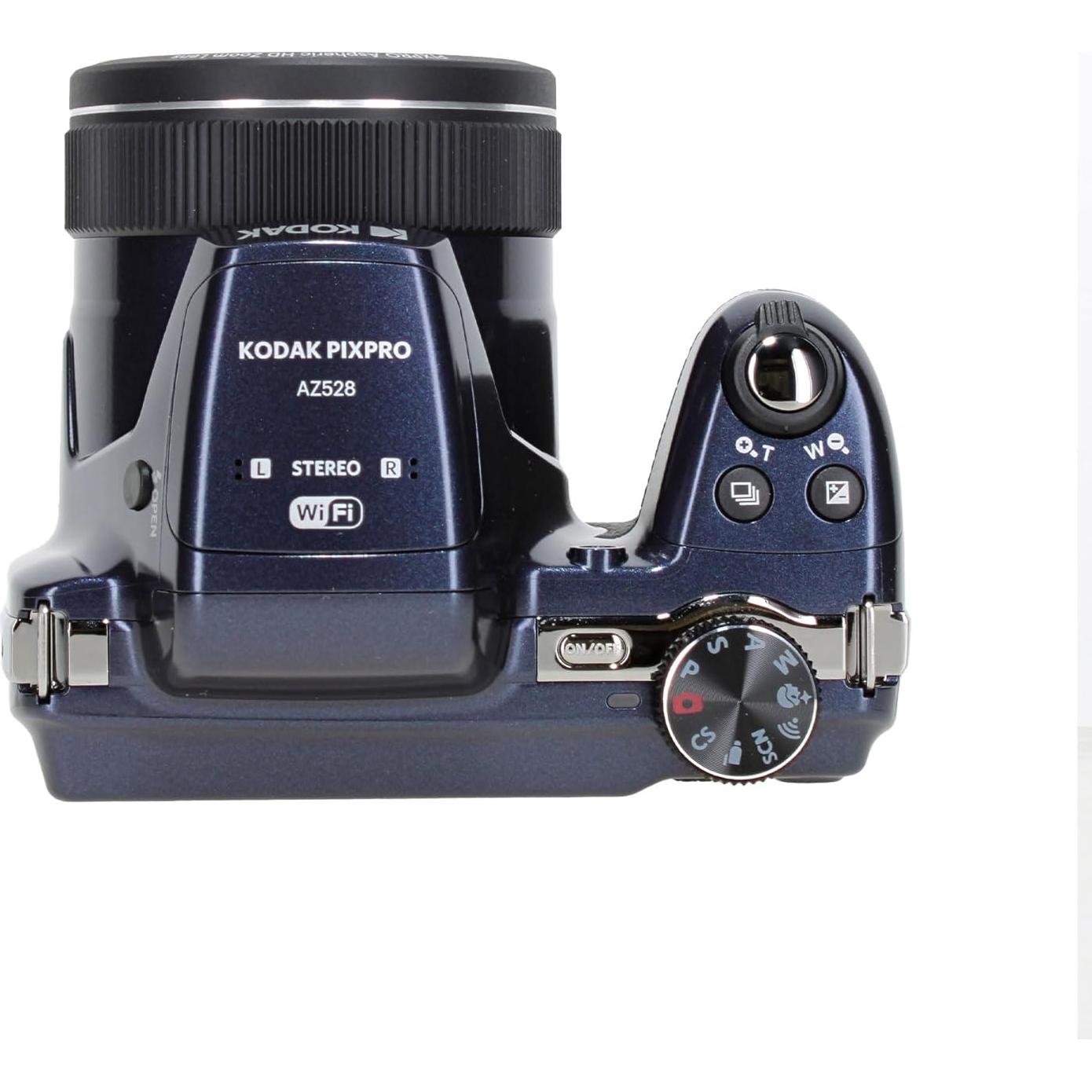 Cámara Digital Kodak PIXPRO AZ528 16MP 52X Zoom Wi-Fi Azul