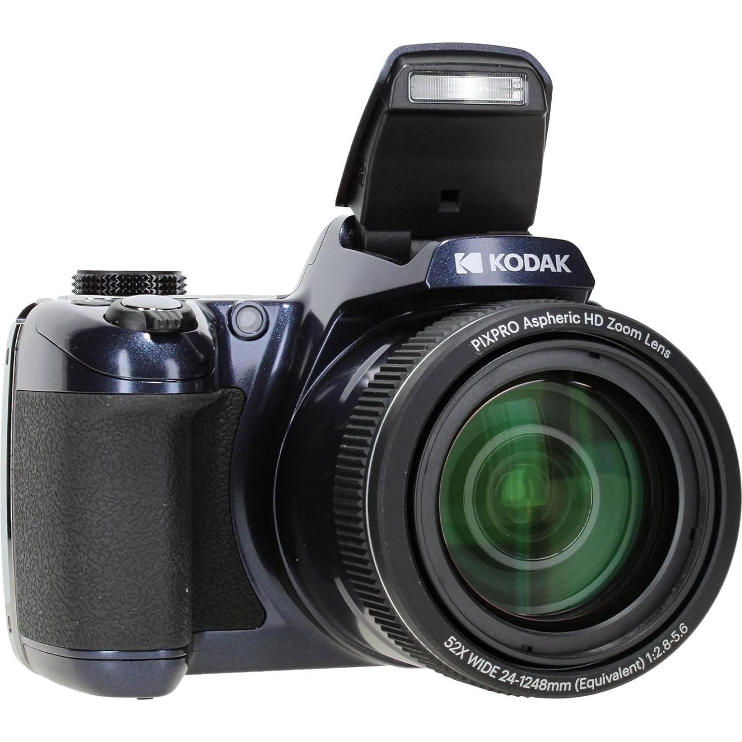 Cámara Digital Kodak PIXPRO AZ528 16MP 52X Zoom Wi-Fi Azul