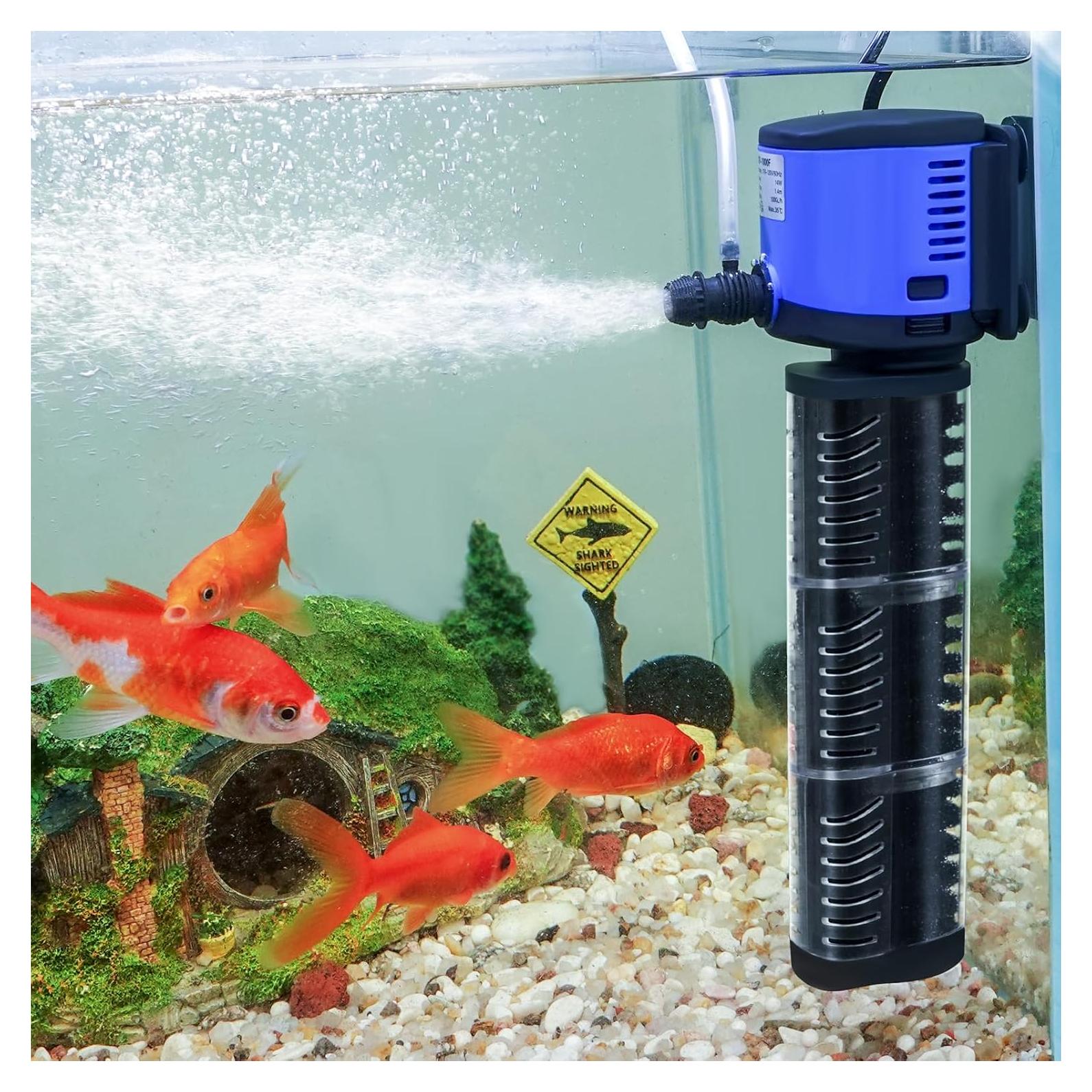 Filtro de Acuario TARARIUM JQP-1500F 1514 LPH Silencioso