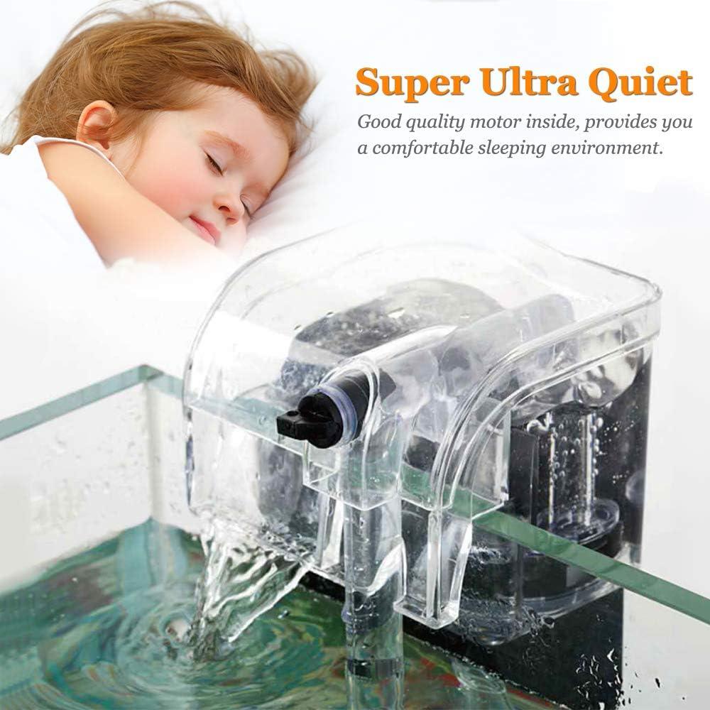 Filtro de Acuario PULACO Ultra Silencioso 66 GPH 3W 1-5 Galones