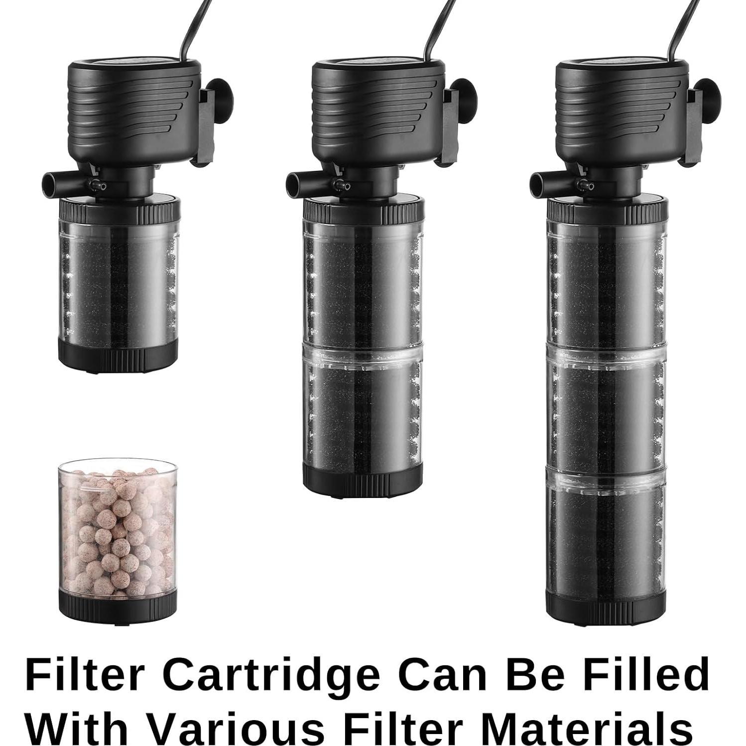 Filtro Interno de Acuario SainSmart AF-1500 1800 L/h 25W