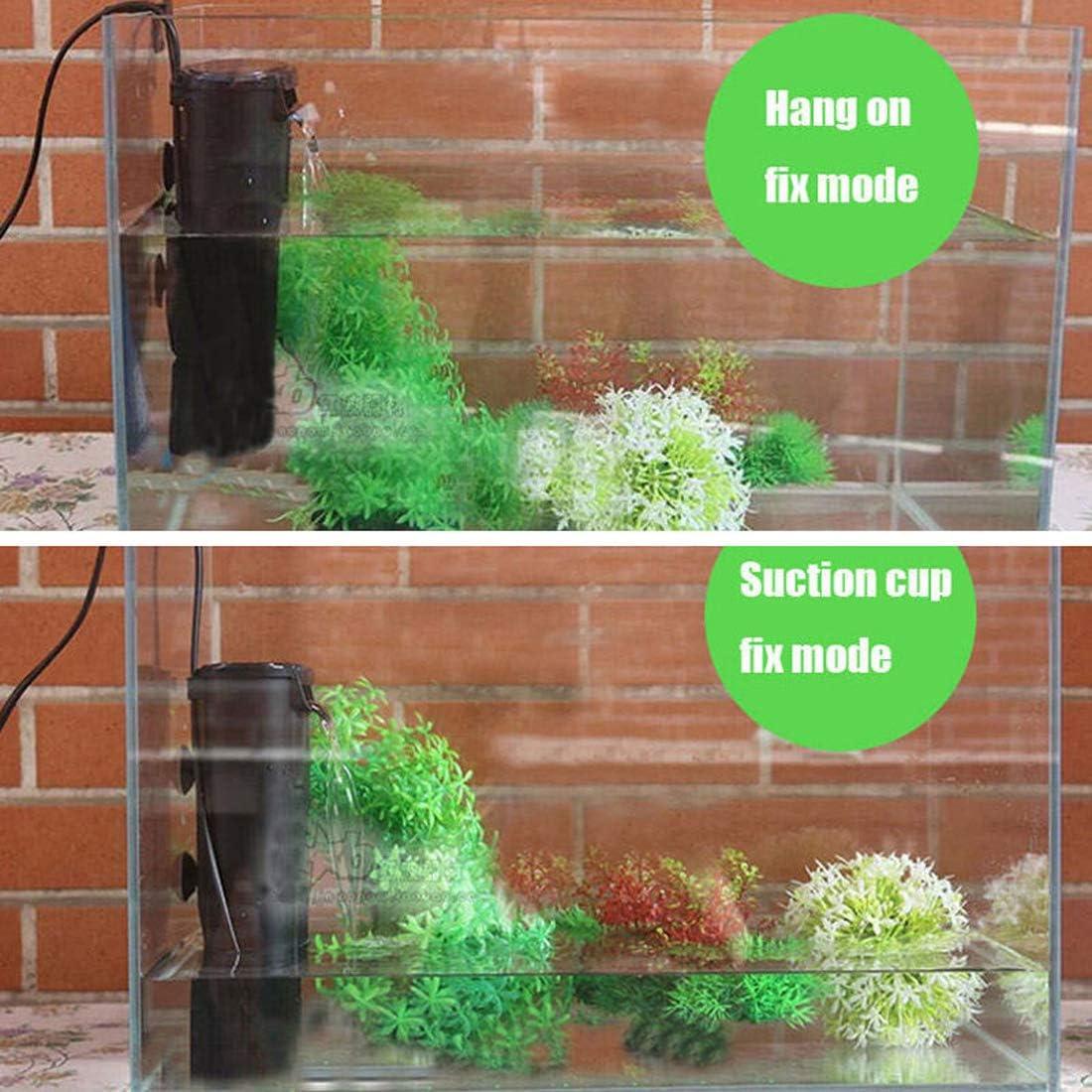 Filtro Interno de Acuario JackSupermall 400L/H para 11-76L