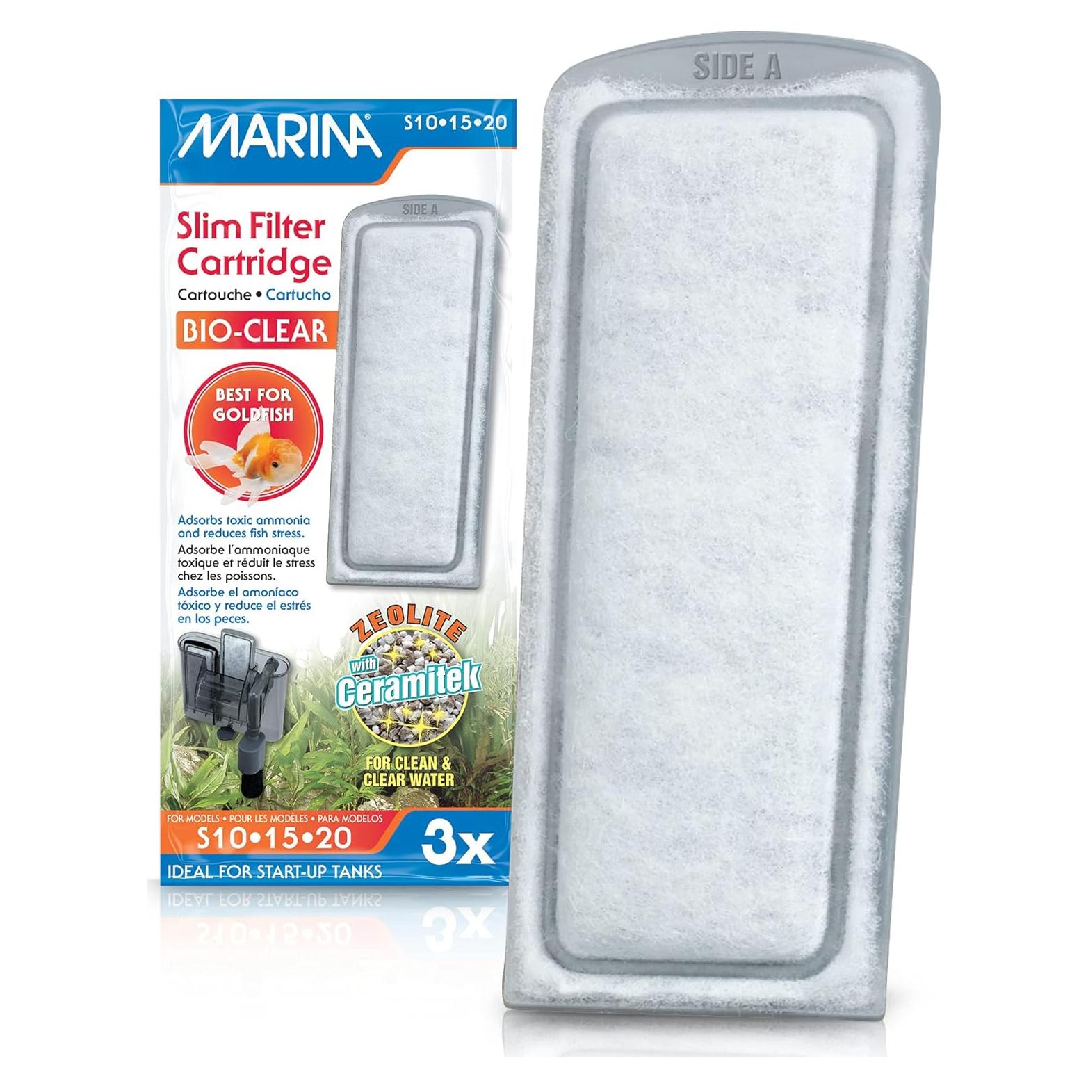 Cartucho de Reemplazo Bio-Clear Marina para Filtros Slim - 3 Unidades